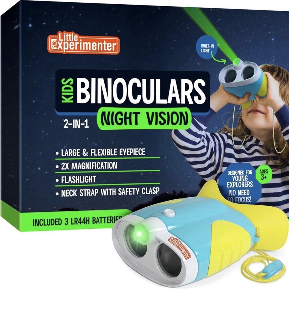 Binoculars For Kids And Toddlers With Night Vision Light